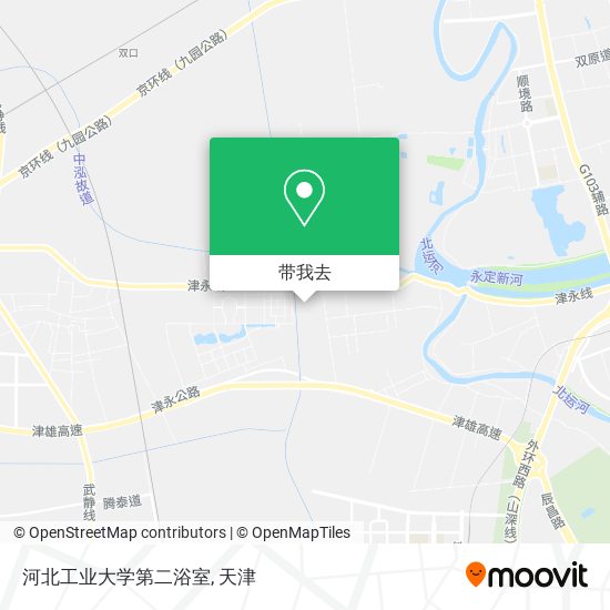河北工业大学第二浴室地图