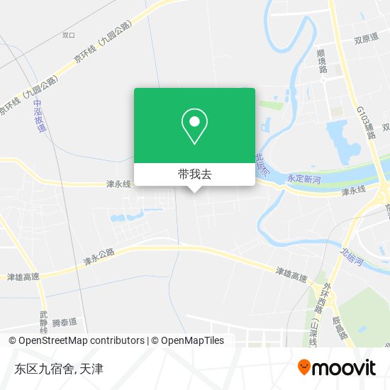 东区九宿舍地图