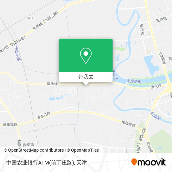 中国农业银行ATM(前丁庄路)地图