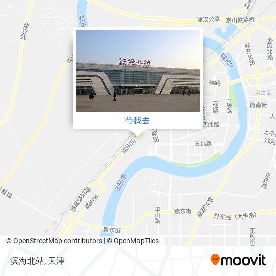 滨海北站地图