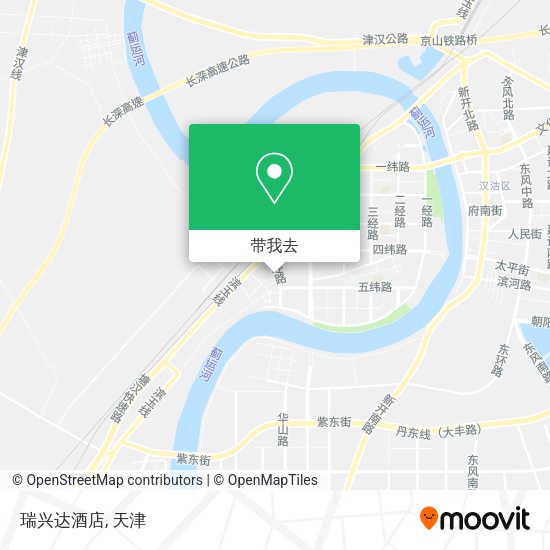 瑞兴达酒店地图
