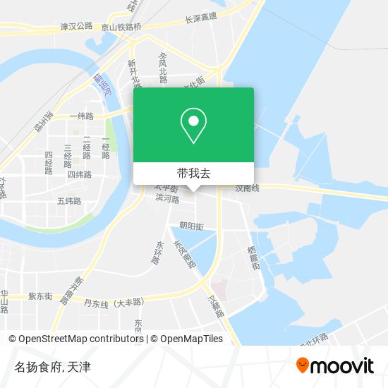 名扬食府地图