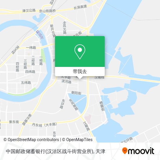 中国邮政储蓄银行(汉沽区战斗街营业所)地图