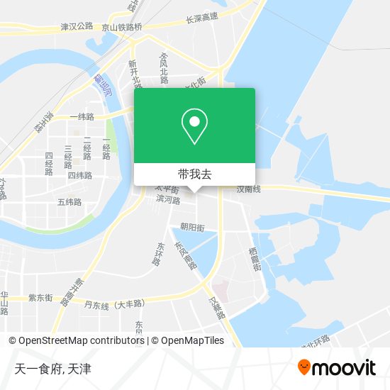 天一食府地图