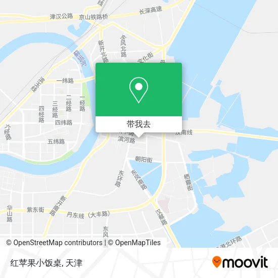 红苹果小饭桌地图