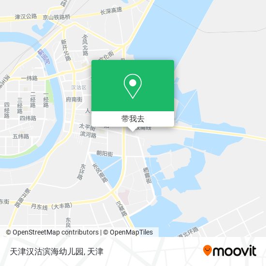 天津汉沽滨海幼儿园地图