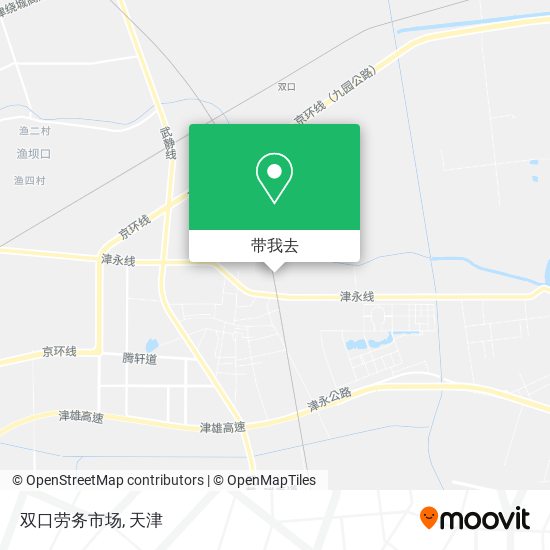 双口劳务市场地图