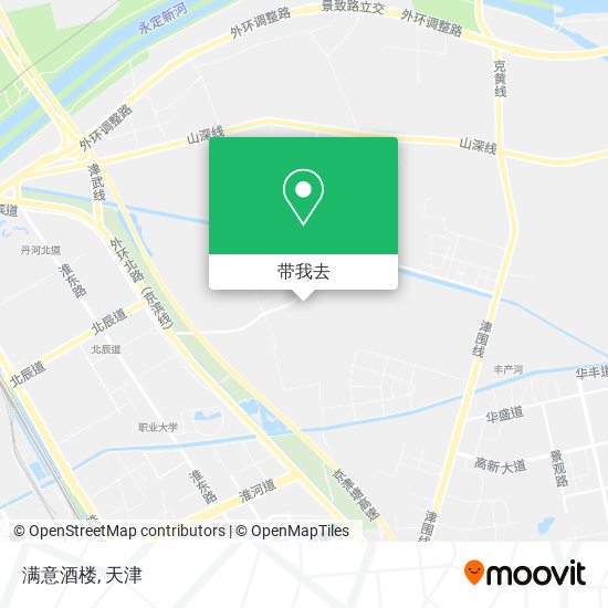 满意酒楼地图