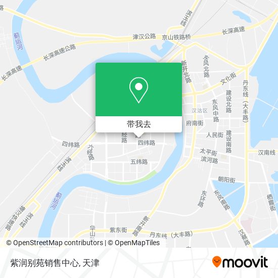 紫润别苑销售中心地图