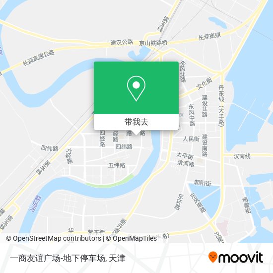 一商友谊广场-地下停车场地图