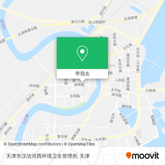 天津市汉沽河西环境卫生管理所地图