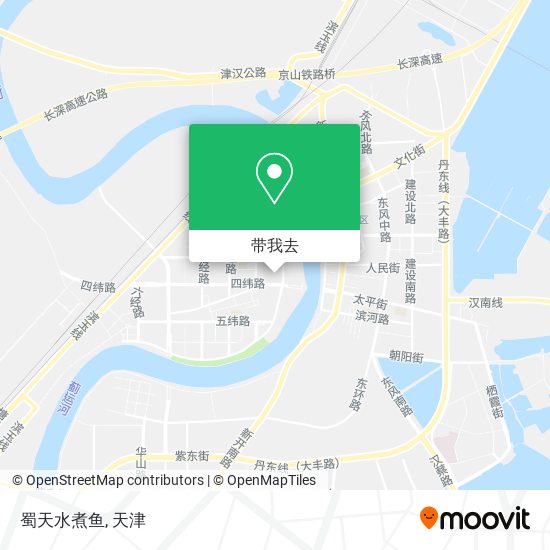 蜀天水煮鱼地图