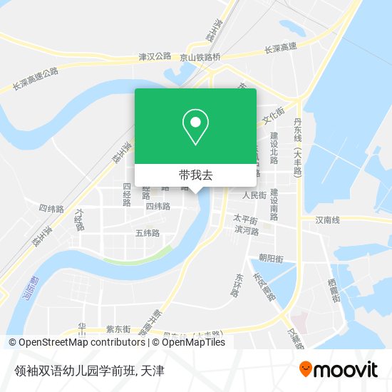 领袖双语幼儿园学前班地图