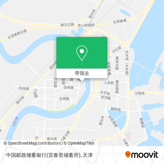 中国邮政储蓄银行(宜春里储蓄所)地图