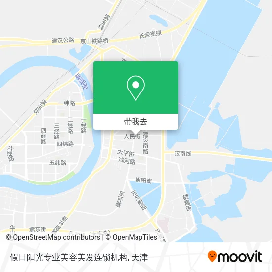 假日阳光专业美容美发连锁机构地图