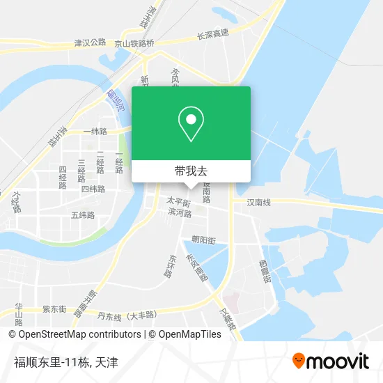 福顺东里-11栋地图