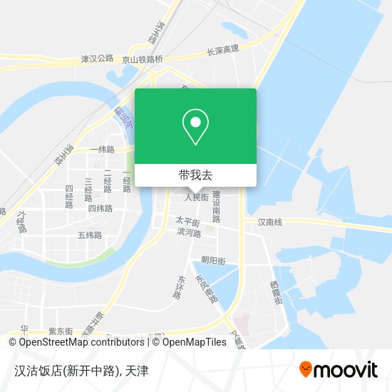 汉沽饭店(新开中路)地图