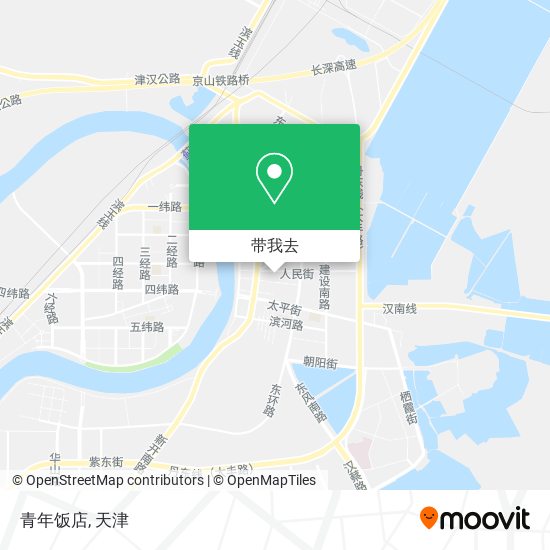 青年饭店地图
