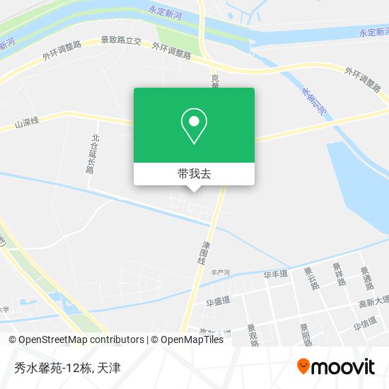 秀水馨苑-12栋地图