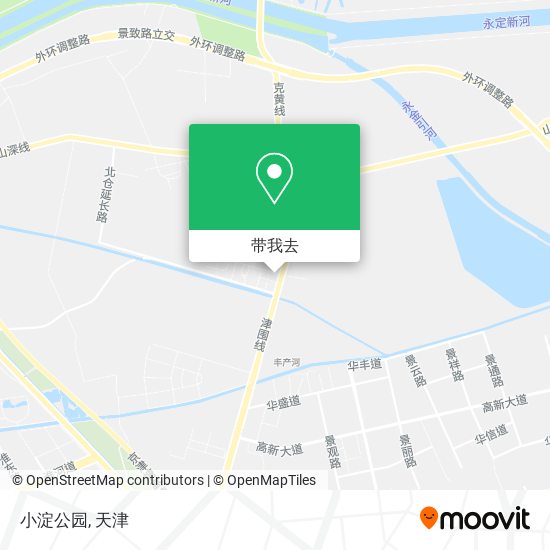 小淀公园地图
