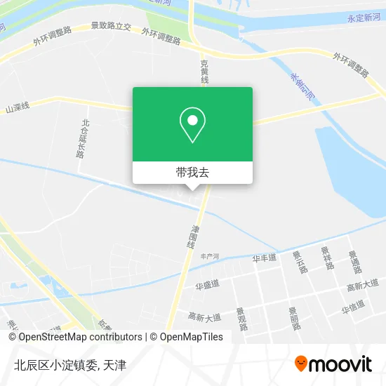 北辰区小淀镇委地图