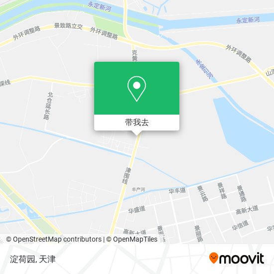 淀荷园地图