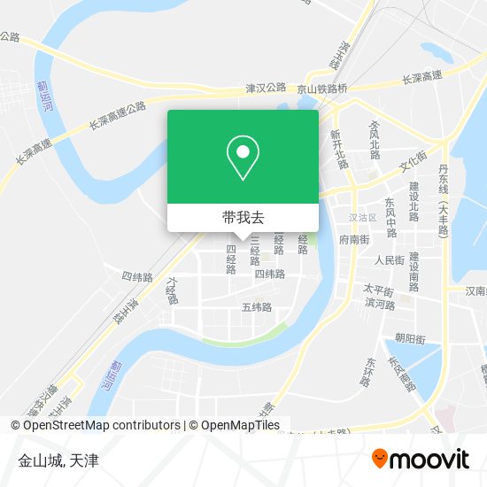 金山城地图