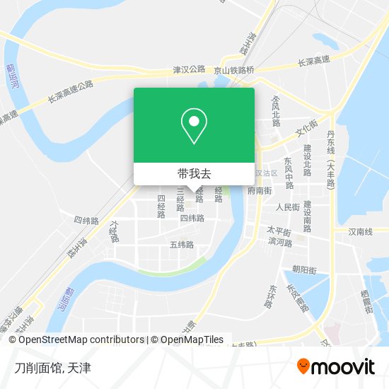 刀削面馆地图