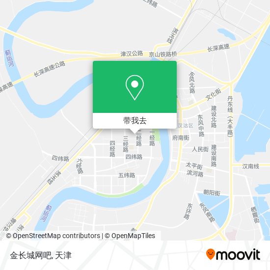 金长城网吧地图