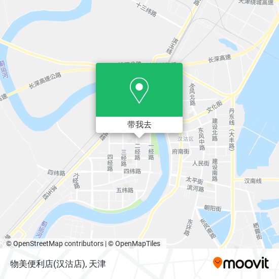 物美便利店(汉沽店)地图