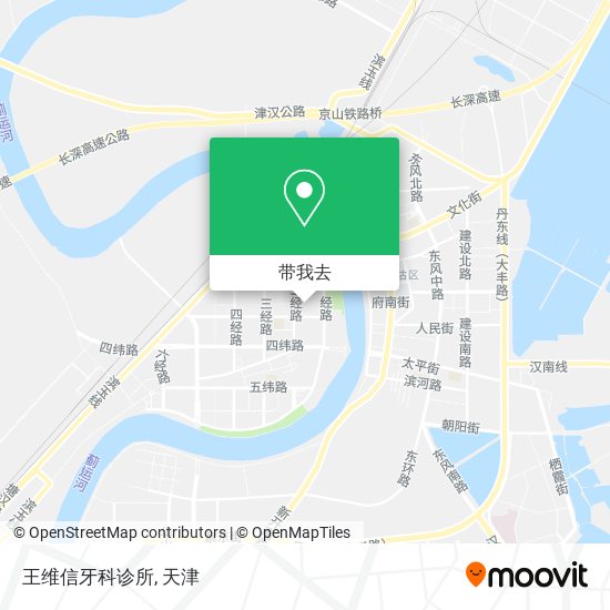 王维信牙科诊所地图