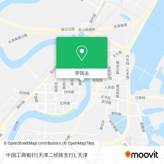 中国工商银行(天津二经路支行)地图
