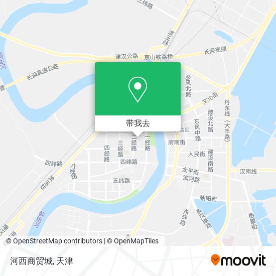 河西商贸城地图