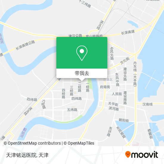天津铭远医院地图