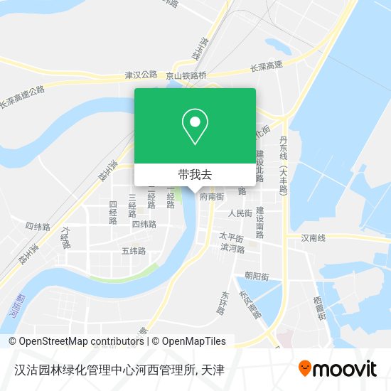 汉沽园林绿化管理中心河西管理所地图