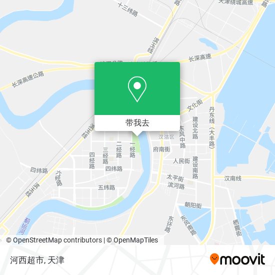 河西超市地图