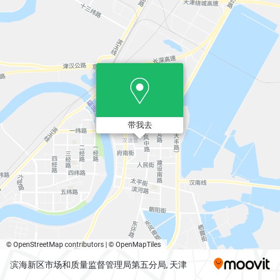滨海新区市场和质量监督管理局第五分局地图