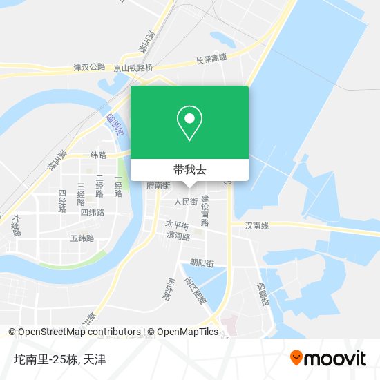 坨南里-25栋地图