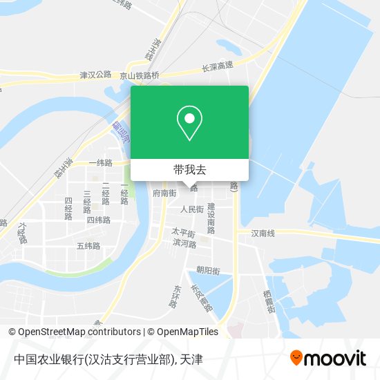 中国农业银行(汉沽支行营业部)地图