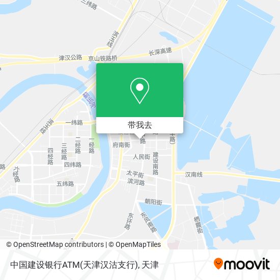 中国建设银行ATM(天津汉沽支行)地图