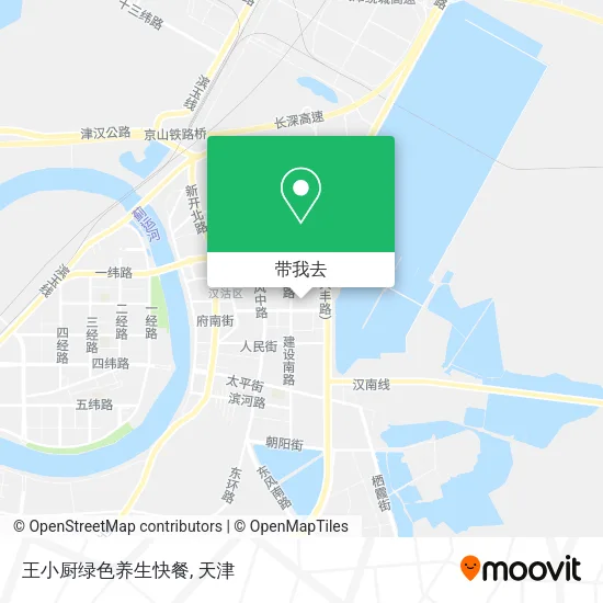 王小厨绿色养生快餐地图