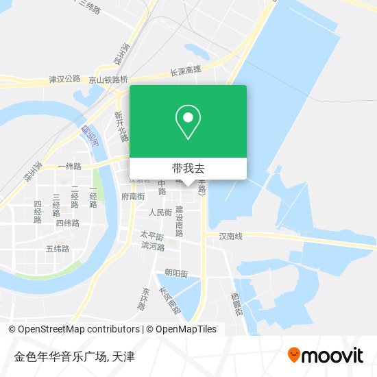 金色年华音乐广场地图