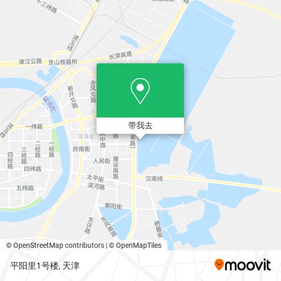 平阳里1号楼地图