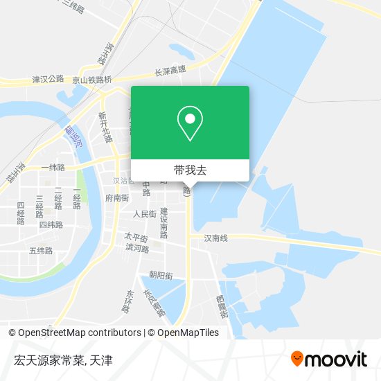 宏天源家常菜地图