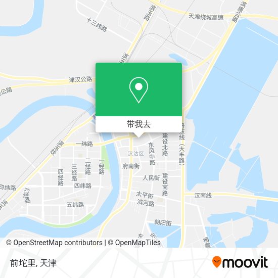 前坨里地图