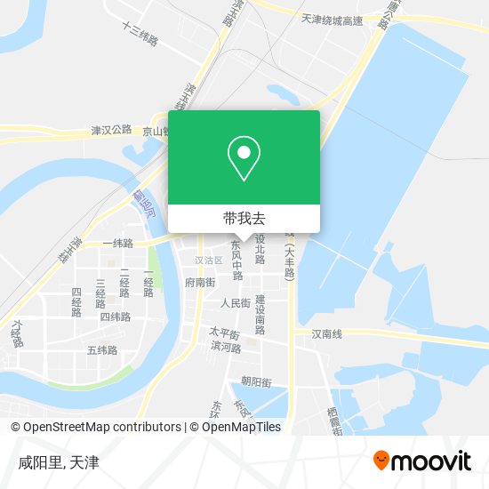 咸阳里地图