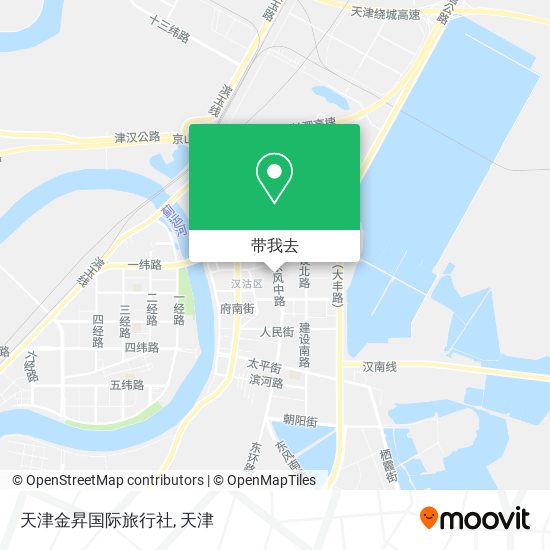 天津金昇国际旅行社地图