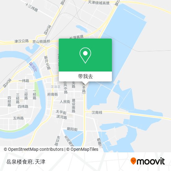 岳泉楼食府地图