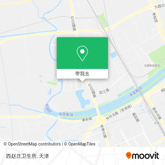 西赵庄卫生所地图