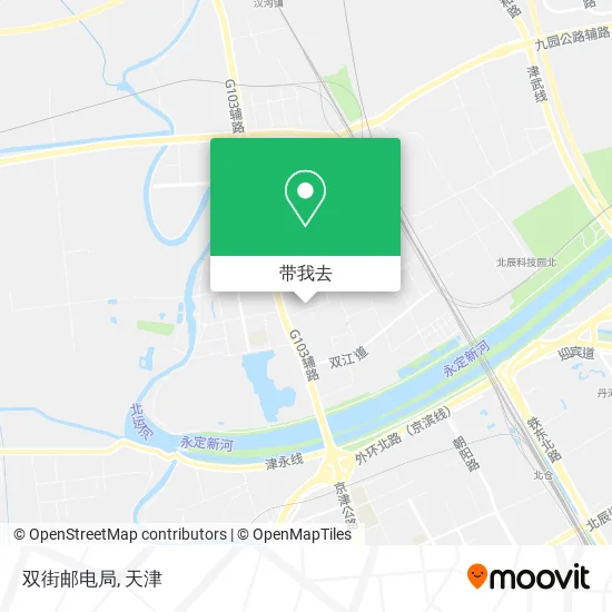 双街邮电局地图